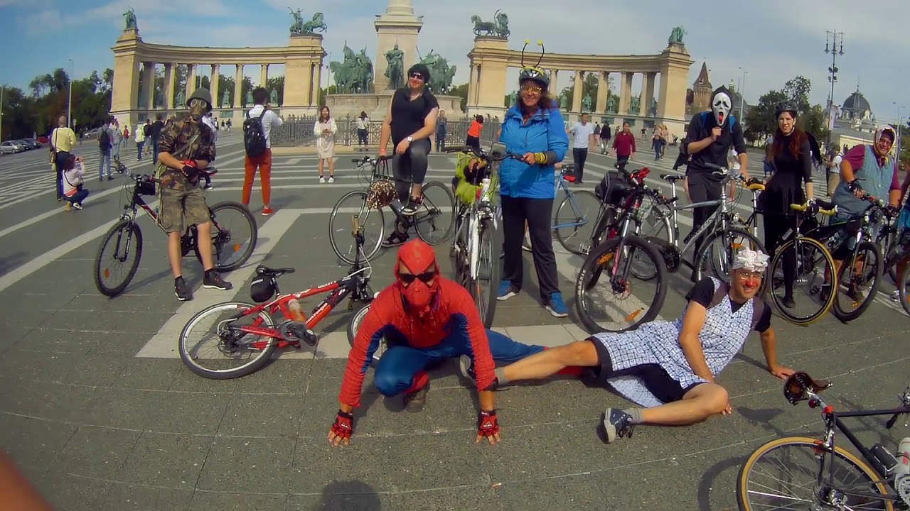 Jelmezes teker&eacute;s Budapest 2017