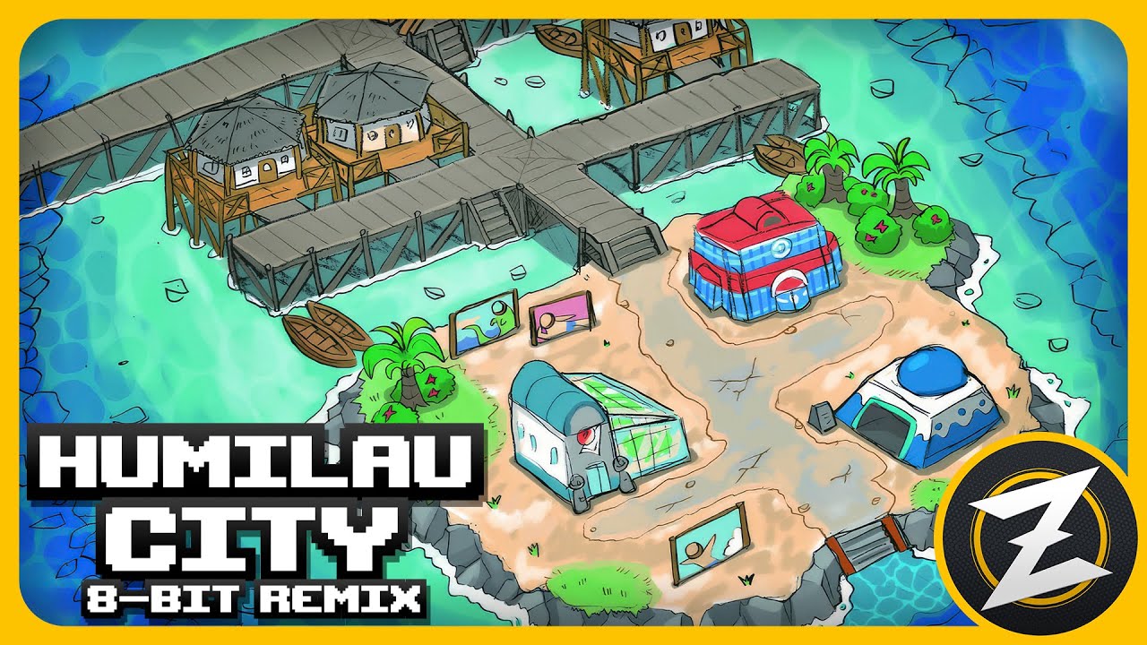 Humilau City: 8-Bit Remix ► Pokémon Black 2 & White 2