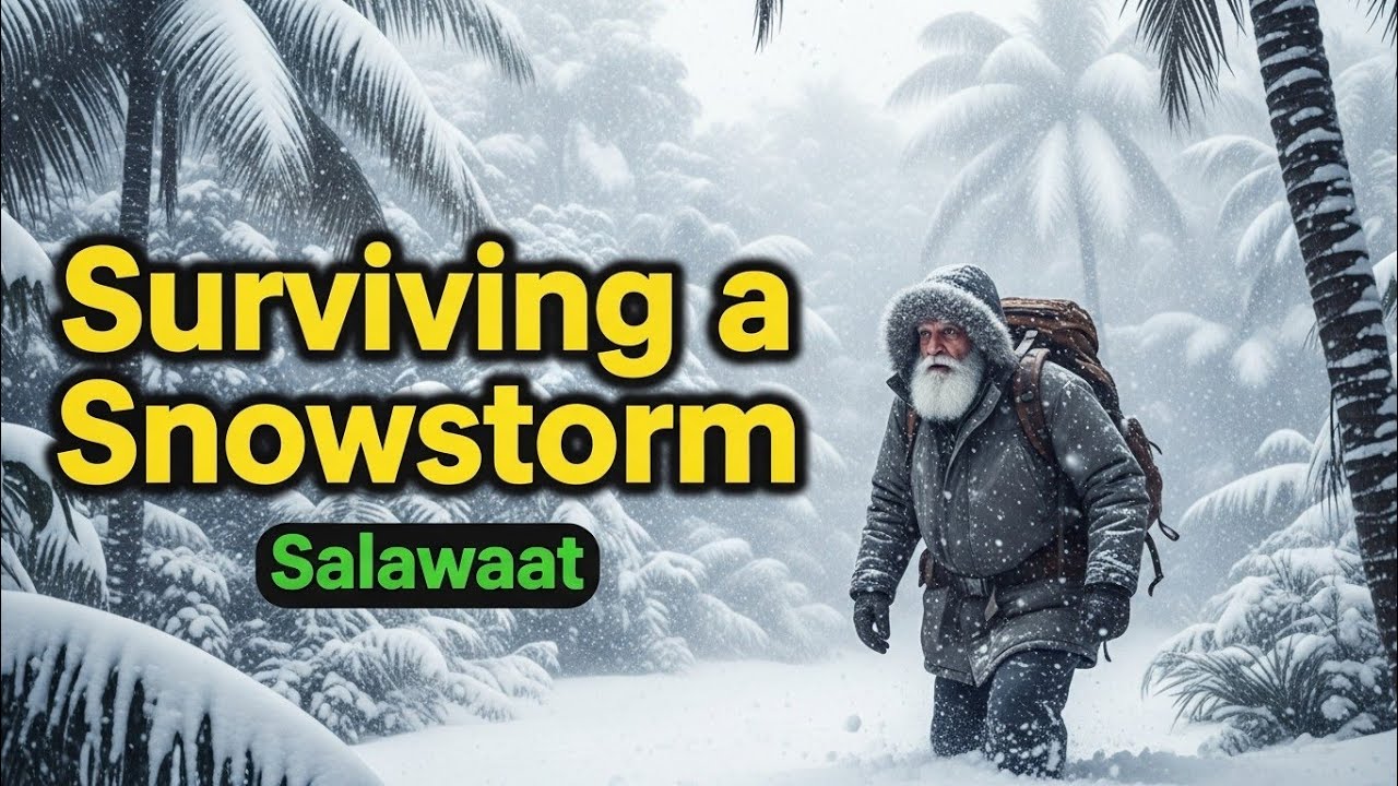 (30). The Old Man and Snowstorm 