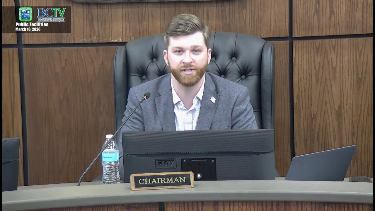 Beaufort County Public Facilities Committee March 16, 2026 @ 4:00 PM