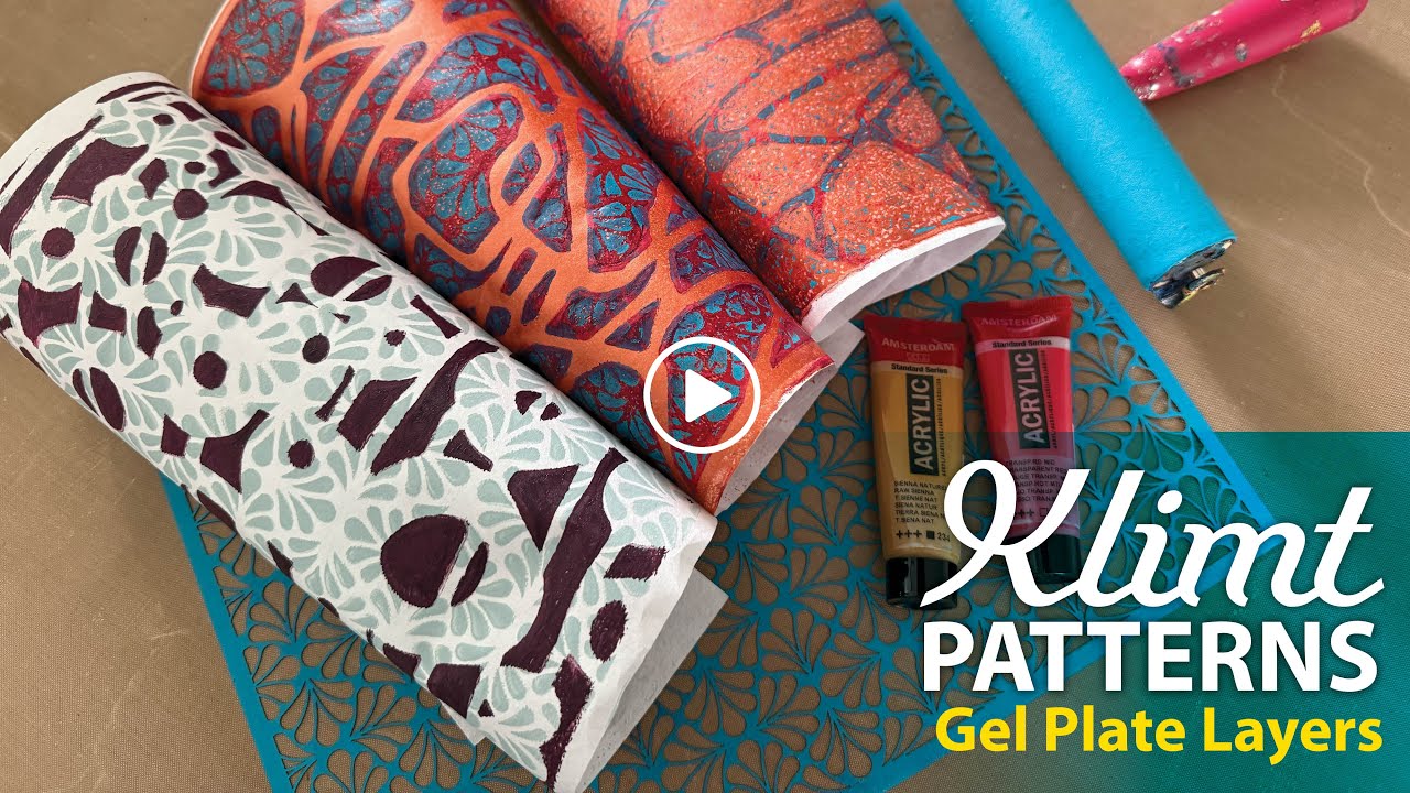 Layer Stencils Like a Pro for Stunning Metallic Gel Prints!–Tutorial Tidbits
