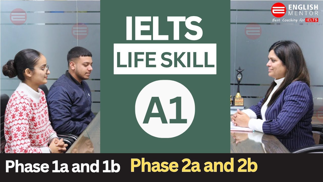 IELTS Life Skills A1 Sample Test (Phase 1a, 1b, 2a and 2b)