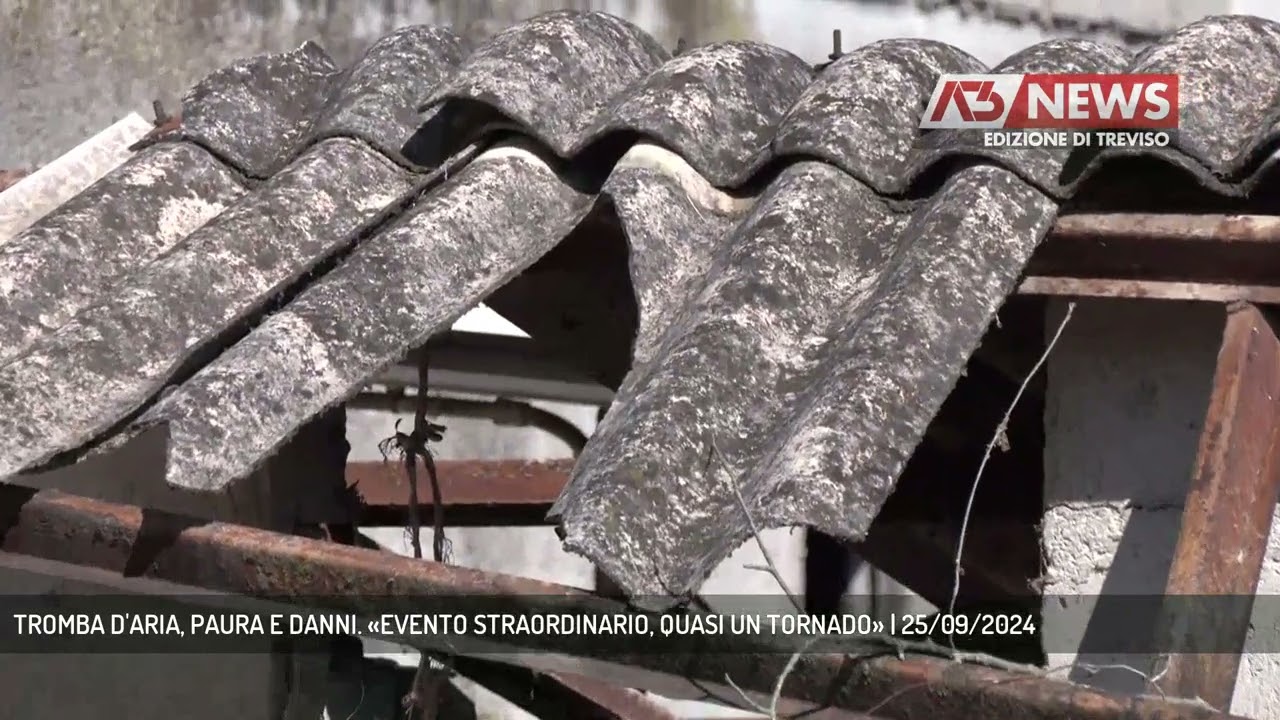 TROMBA D'ARIA, PAURA E DANNI. «EVENTO STRAORDINARIO, QUASI UN TORNADO» | 25/09/2024