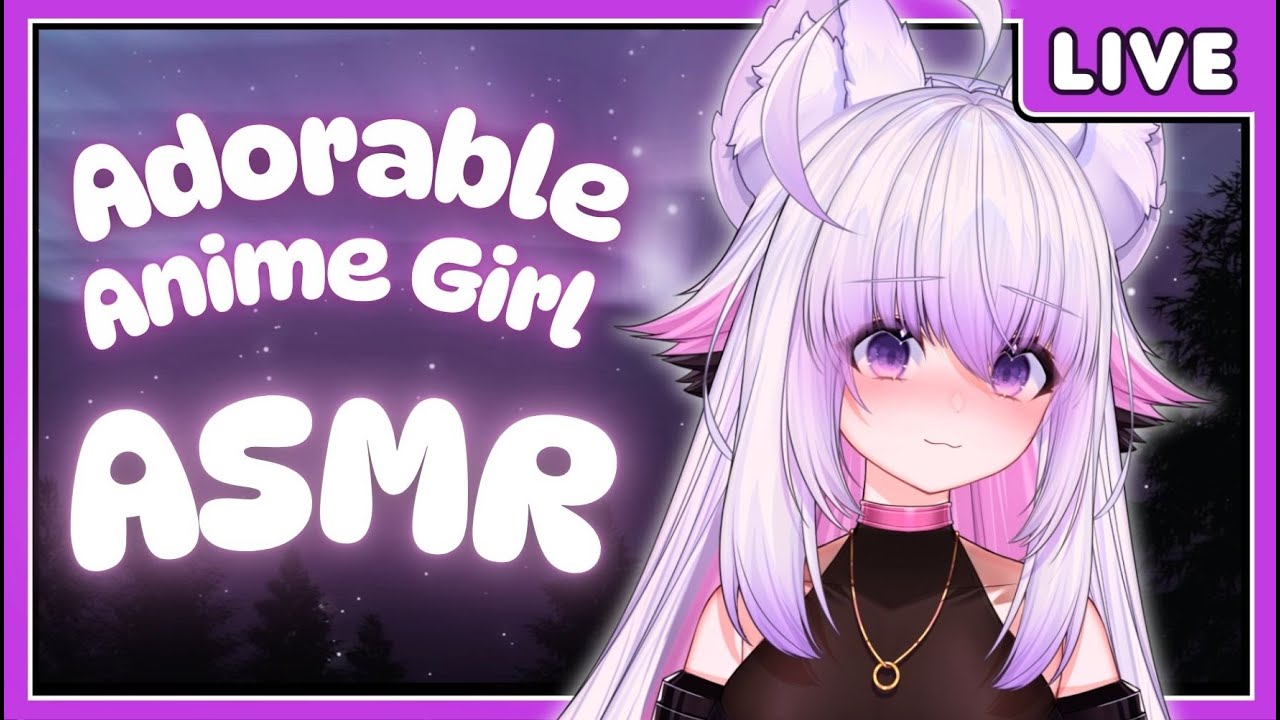 🌺【3DIO ASMR】Cute & Relaxing Tingles! Kissies, Tappies and Whispers ✨【Live VTuber】