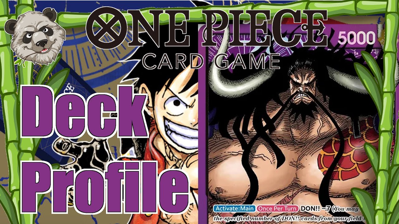 Kaido Deck Profile OP01 - One Piece TCG - [German/Deutsch]