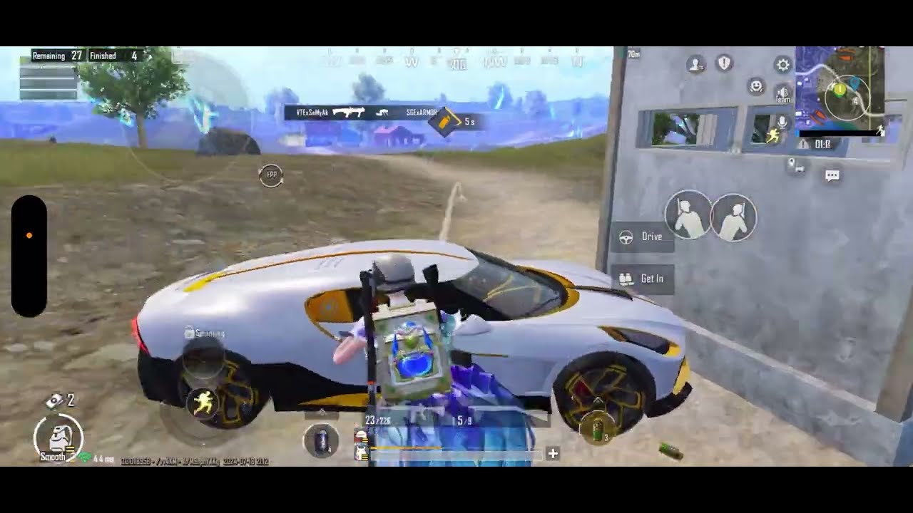 Frontline igL Assaulter Raw PoV😂 | Solo 7 kills🔥 | Server crash in last zone❌