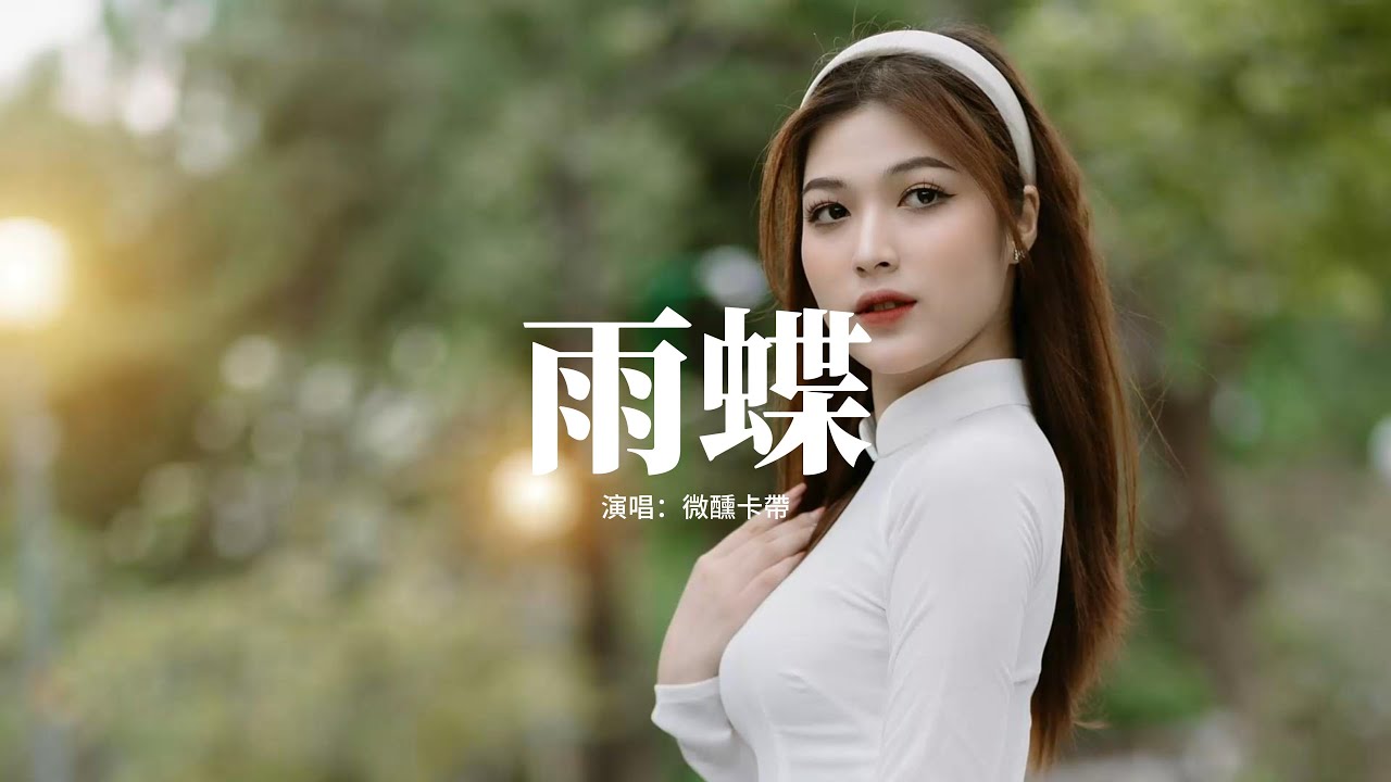 微醺卡帶 - 雨蝶 (R&B微醺版) 『我向你飛 雨溫柔的墜，像你的擁抱 把我包圍，我向你飛 多遠都不累，雖然旅途中有過痛和淚。』【動態歌詞MV】