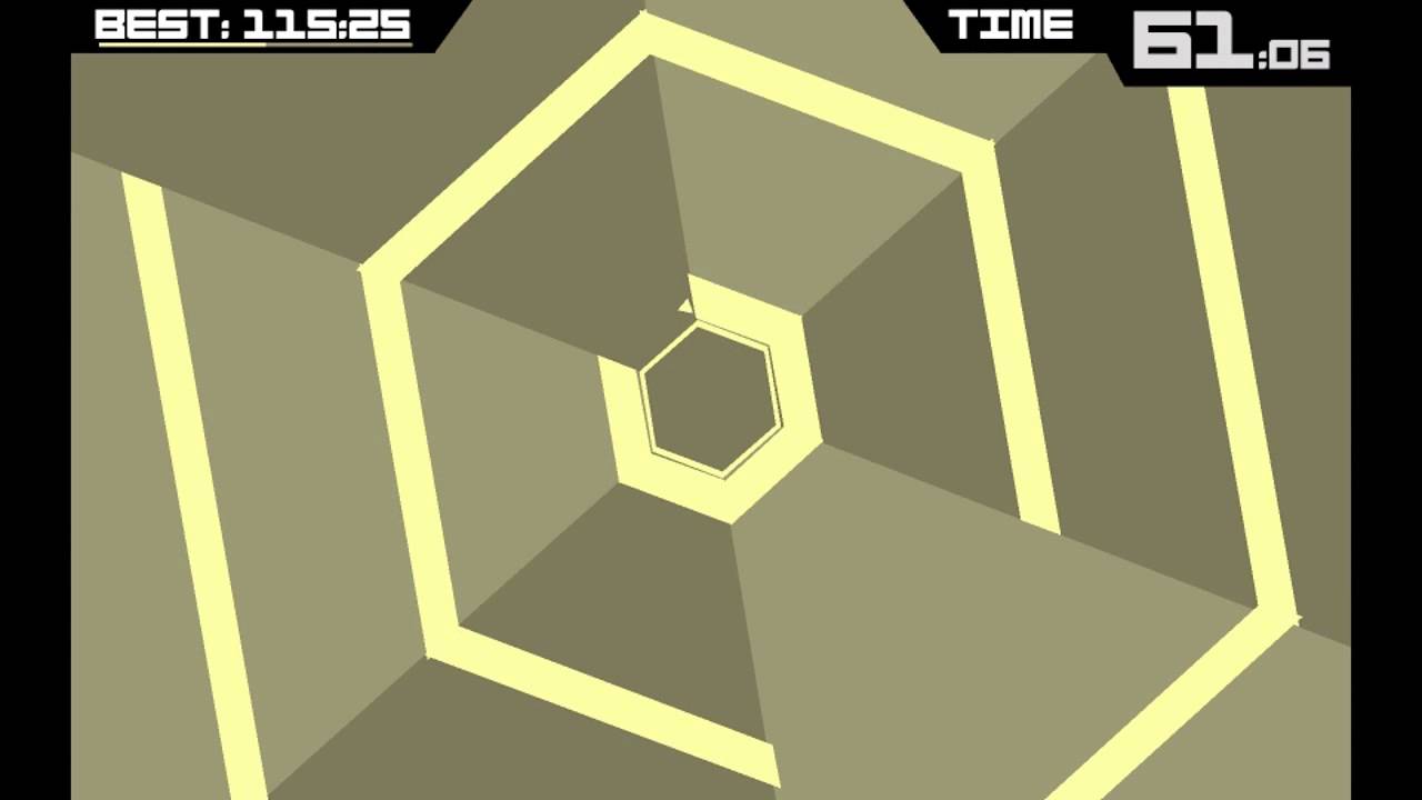 Super Hexagon Level 3 Complete (Hardest) - ''Hexagonest'' 127:23 - PC Gameplay