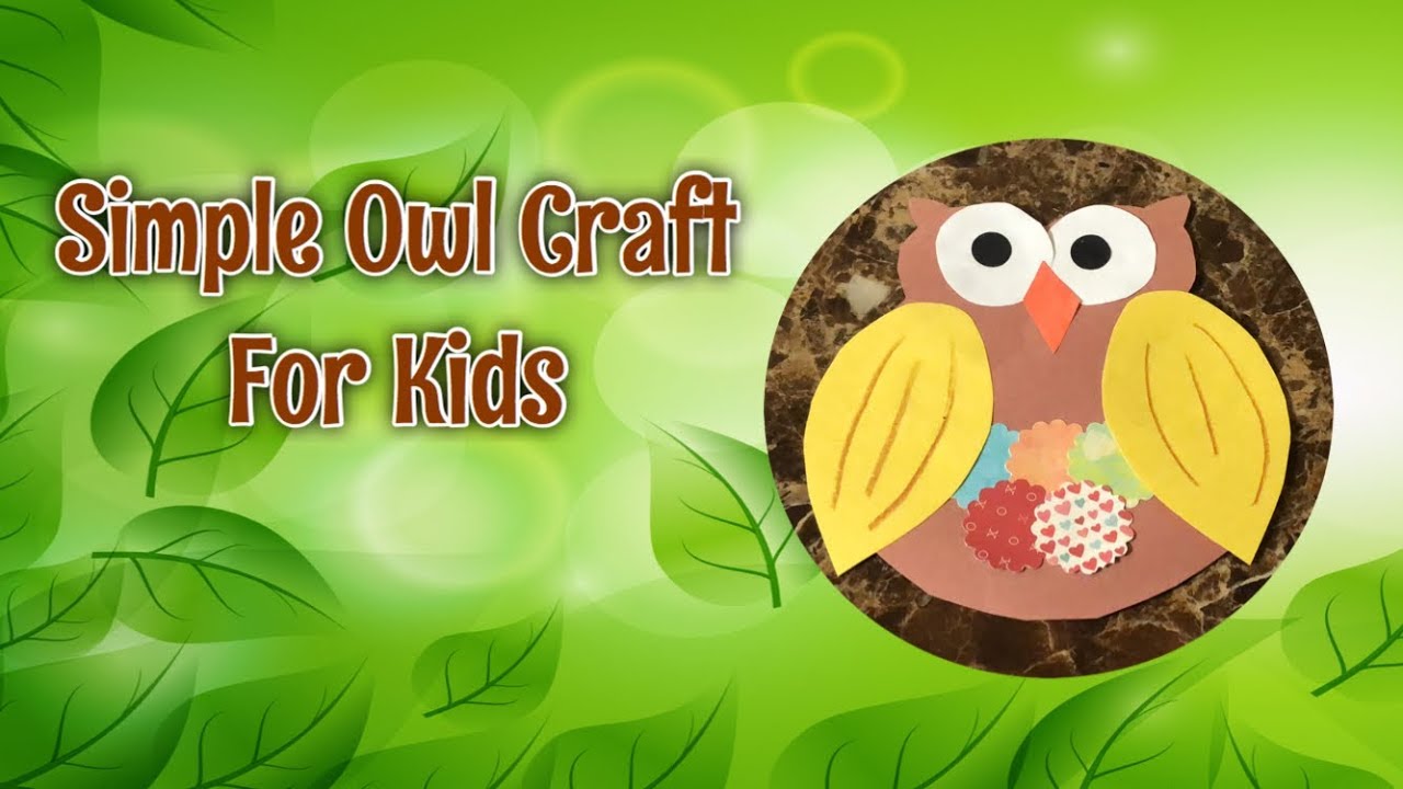 Owl Craft for Kids