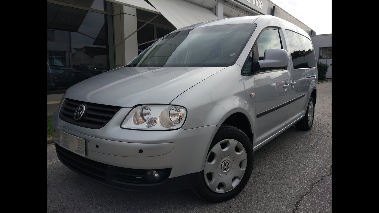 Volkswagen Caddy ecofuel metano 7 posti prova su strada