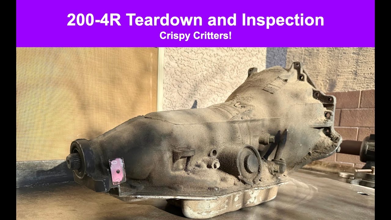 GM 200-4R Teardown and Inspection  - Crispy Critters!