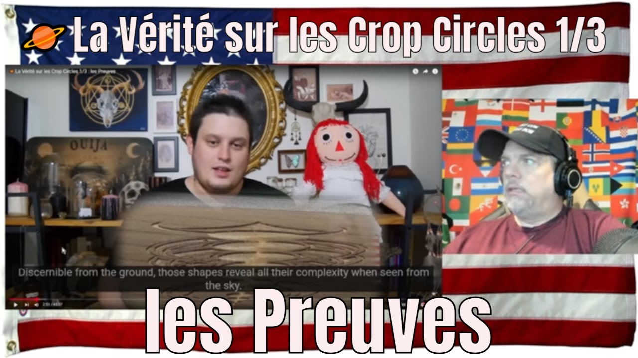 🪐La Vérité sur les Crop Circles 1/3 : les Preuves - REACTION