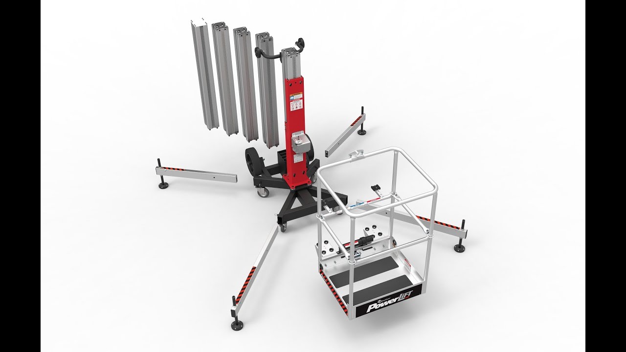 Push-around Mastbühne PowerLift
