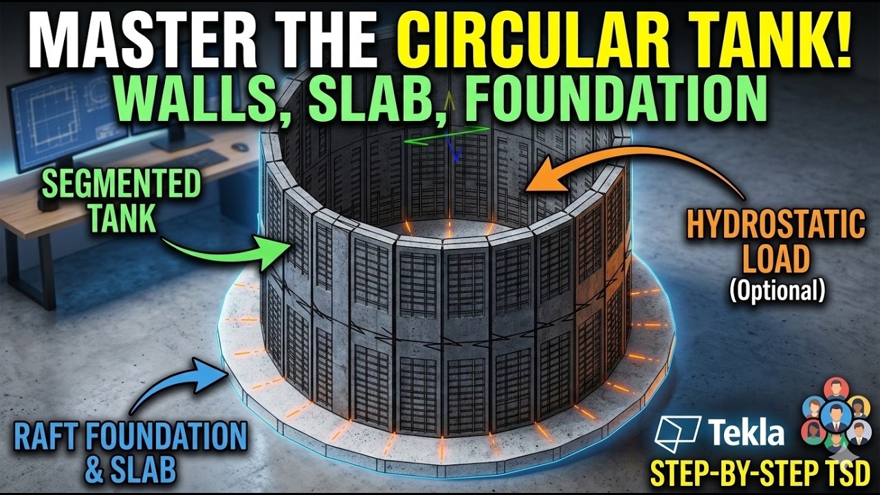 Mastering Circular Tanks in Tekla Structural Designer (The ONLY Guide You Need)