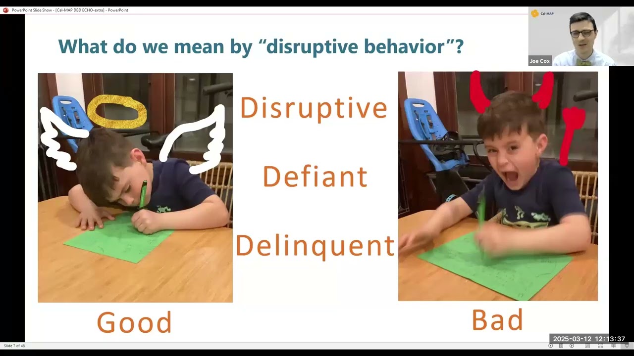 Disruptive Behavior Disorders: Diagnosis and Management