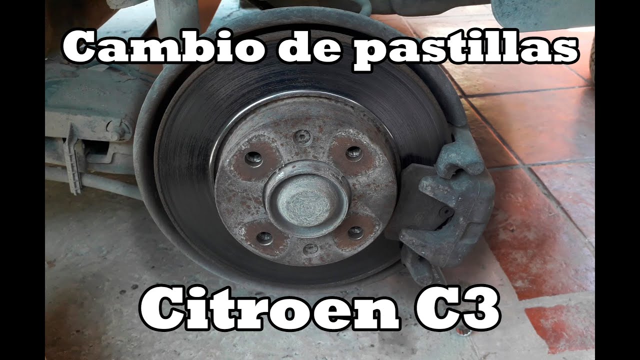 Cambio de pastillas DELANTERAS Y TRASERAS al Citroen C3