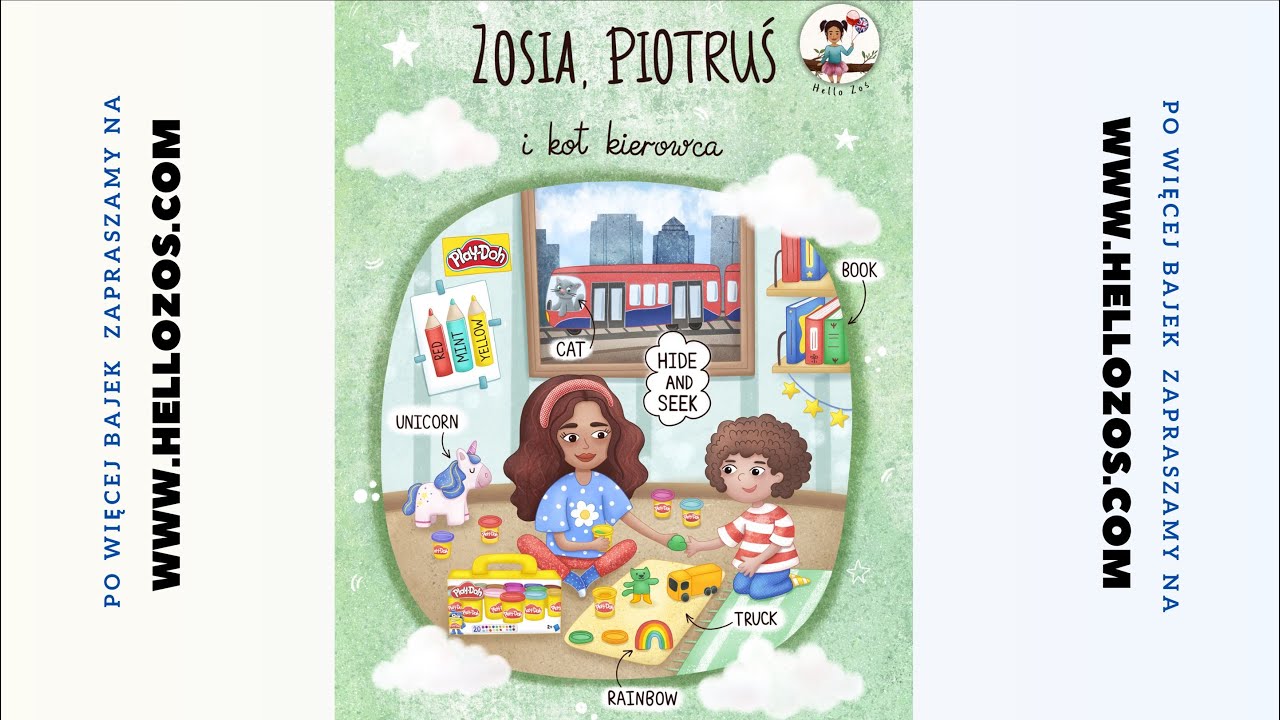 ZOSIA, PIOTRUŚ I KOT KIEROWCA - Audiobajki Hello Zoś