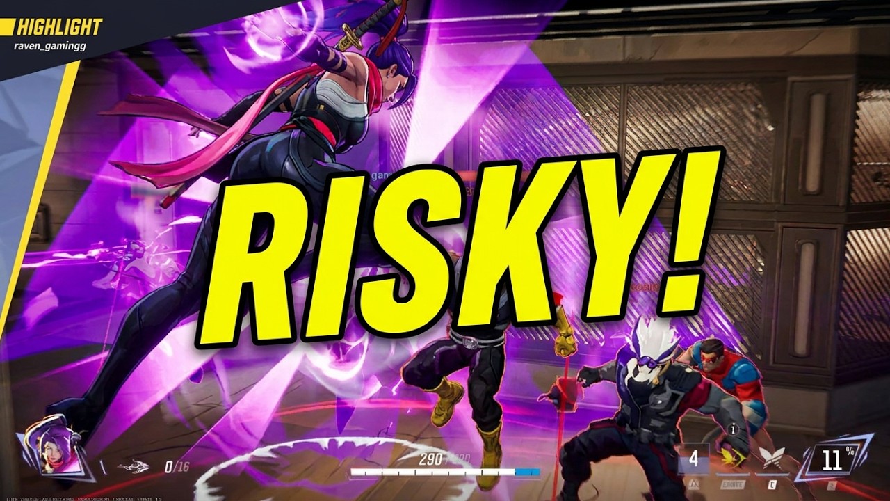 Risky play with Psylocke but worth it! | raven_gamingg