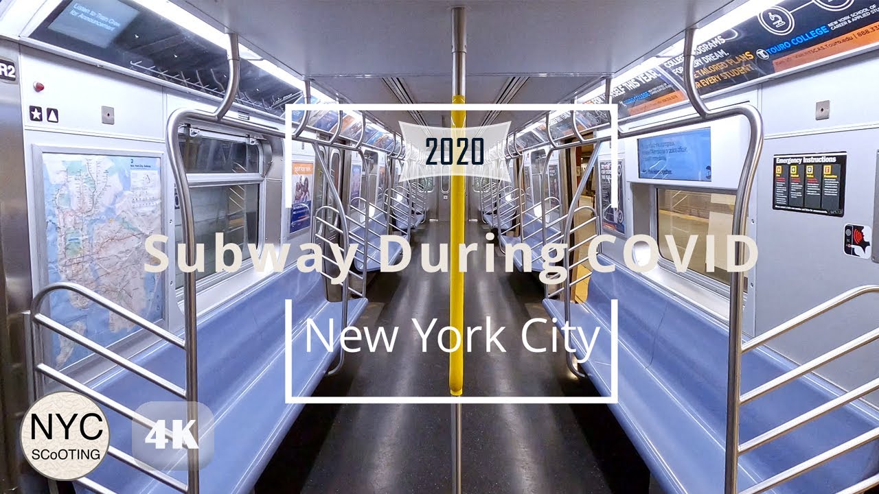 4k60 New York City: Subway Tour during COVID (2020)