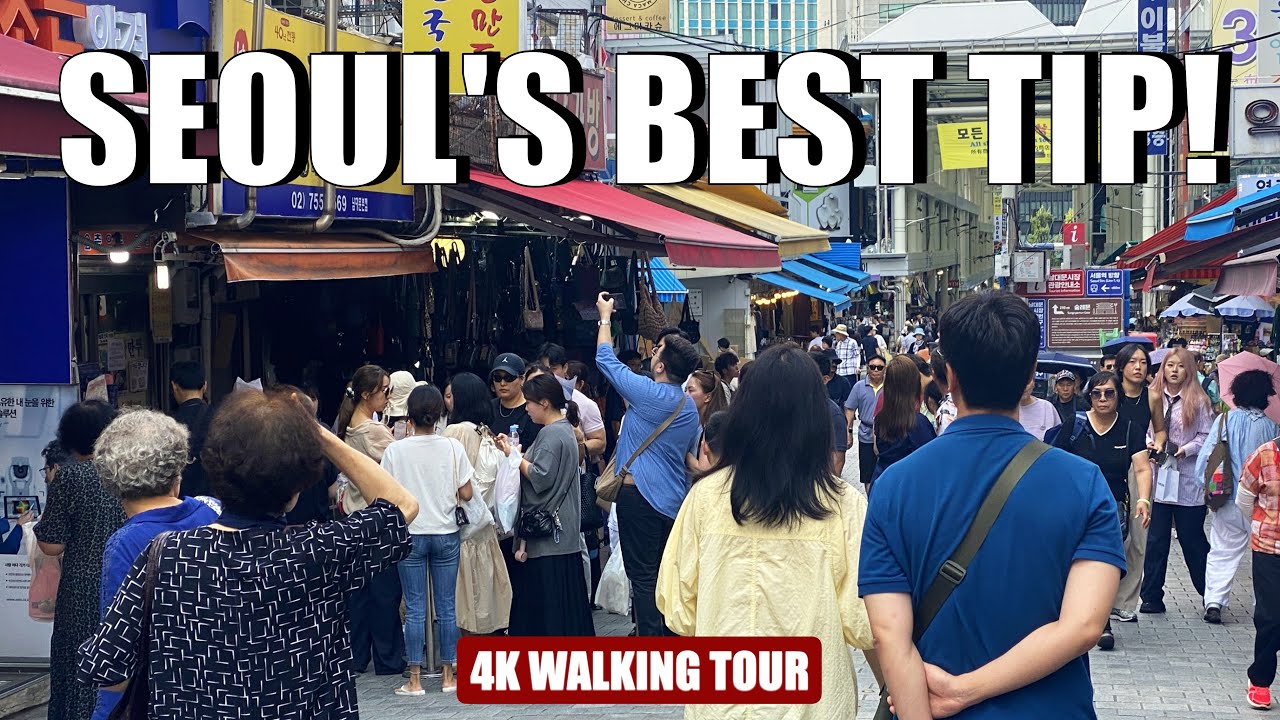 🤯 SHOCKING! Seoul Namdaemun Market 'REAL' Tip Revealed!