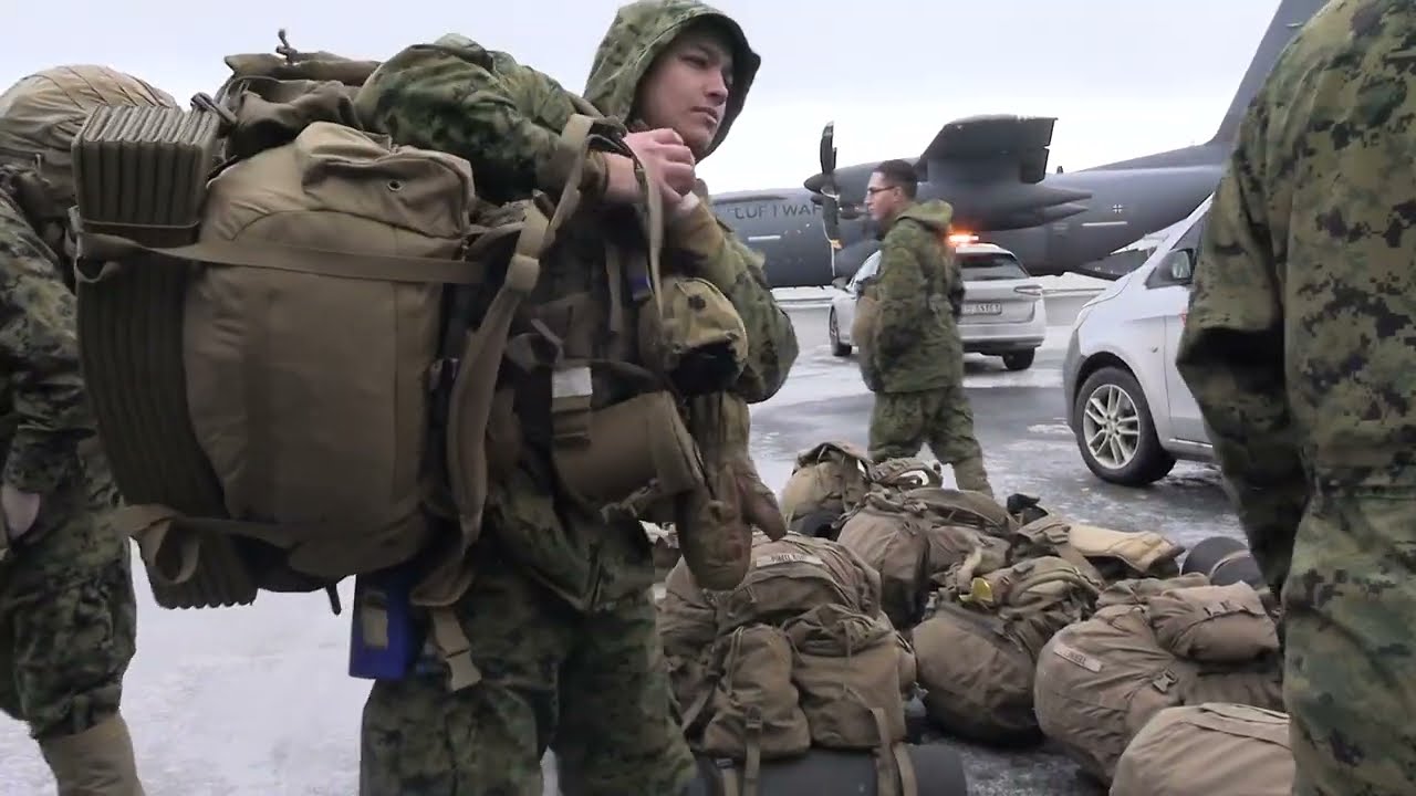 U.S. Marines Fly on Binational Air Transportation Squadron Flight