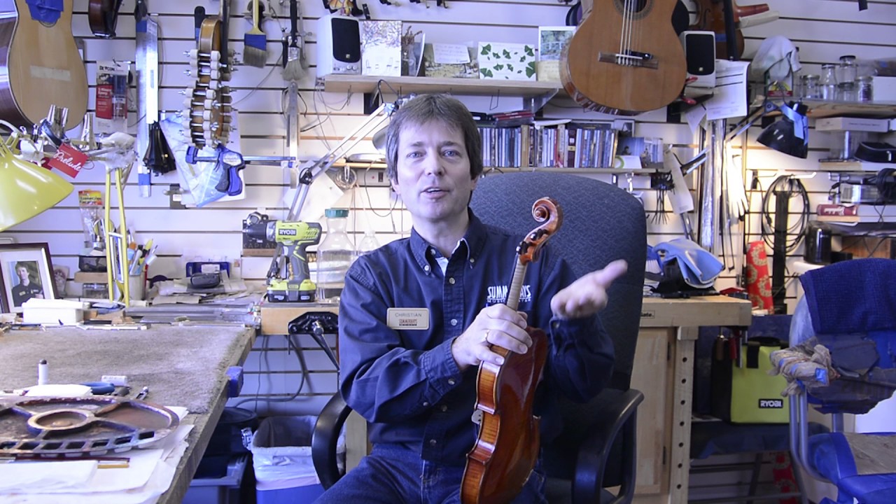 The Correct Position of a Violin Bridge