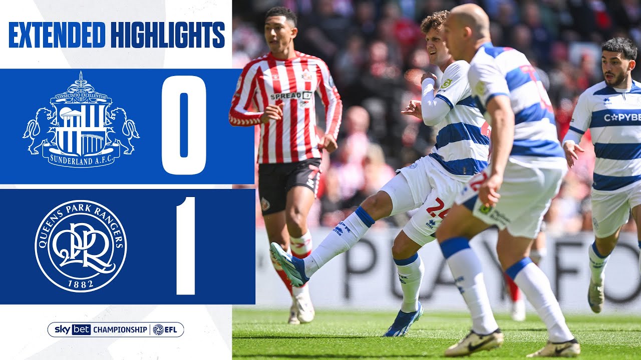 FINISHING ON A WIN | Extended Highlights | Sunderland 0-1 QPR