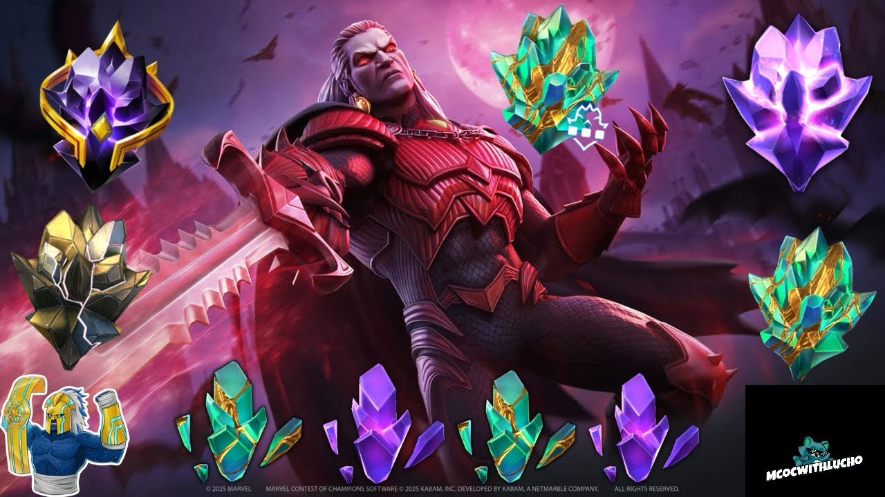 Mass Crystal Opening! 4 Titan Nexus, 10 Titans, 500k 7* Shards & More! | Marvel Contest Of Champions