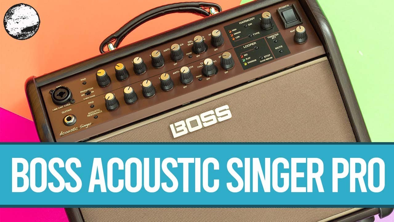 BOSS Acoustic Singer Pro Amplifier