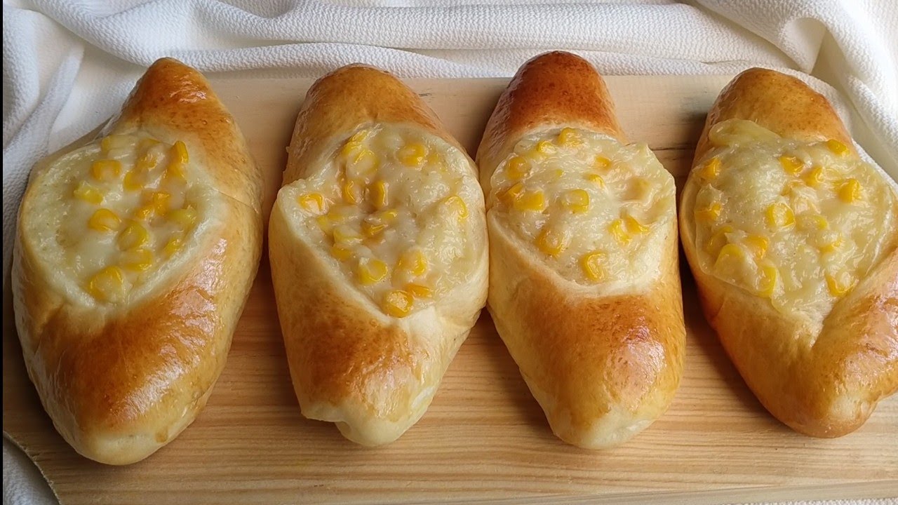 Roti Jagung Susu Keju | Soft And Fluffy Cheese Milk Corn Buns | Soft Sweet Corn Cheese Milk Buns #28