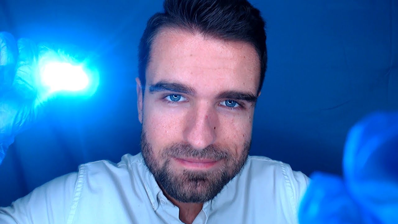 [ASMR] FACE EXAM | Doctor Role Play | Light Triggers, Latex Gloves, Personal Attention
