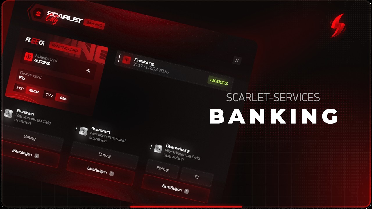 [FiveM/ESX] Banking - sl_banking