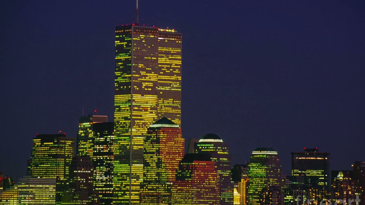 The Twin Towers at Night...