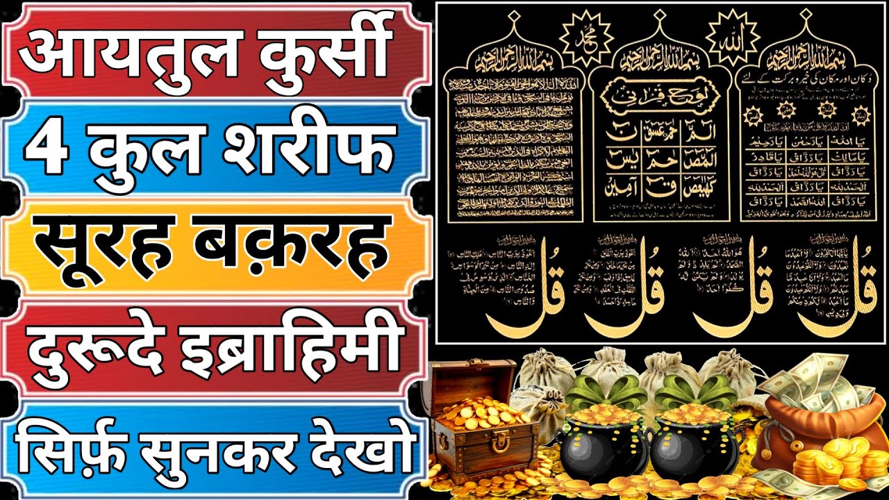 Morning Wazifa After FAJAR Prayers | 4 Qul | Ayatul Kursi | Surah Baqarah | Darood Tanjeena epi10
