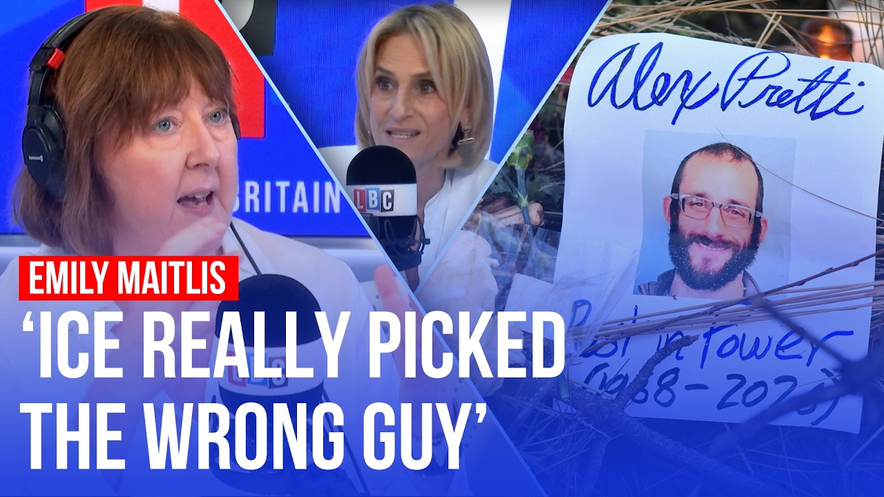 'They picked the wrong guy': Emily Maitlis on the ICE shooting