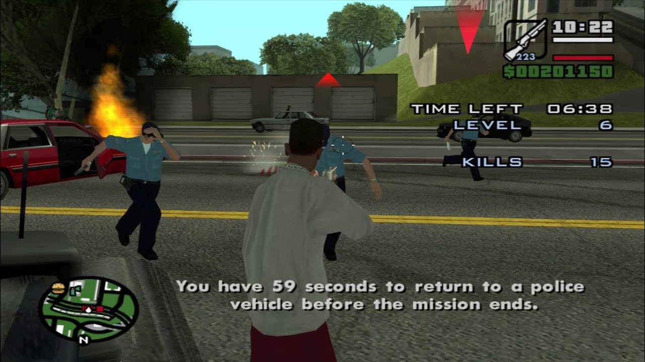 [ 2023 ] GTA San Andreas Vigilante Missions With Infinite Health And No Wanted Level!!!
