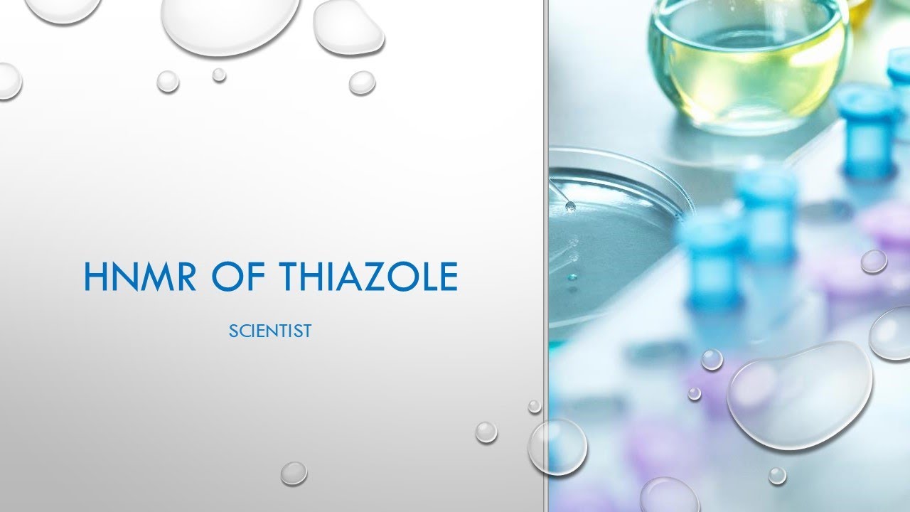 NMR of Thiazole Explained | Chemical Shift and Peak Analysis