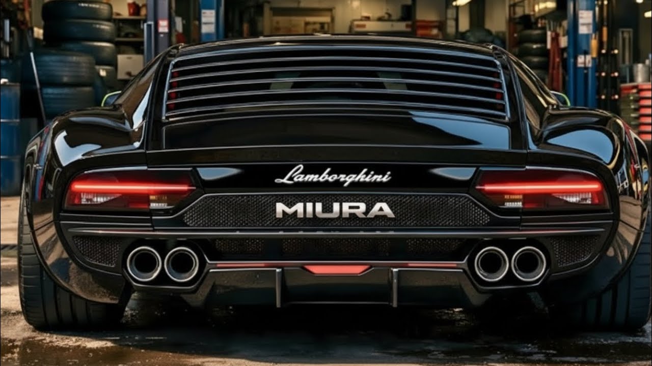 2026 Lamborghini Miura: The World’s Most Beautiful Supercar Makes Its Return!
