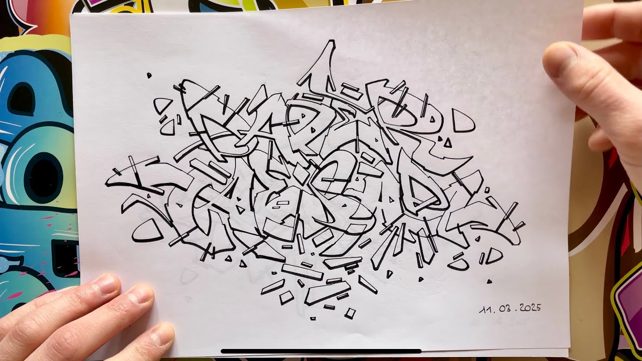 Graffiti Art: My Sketchbook 2025