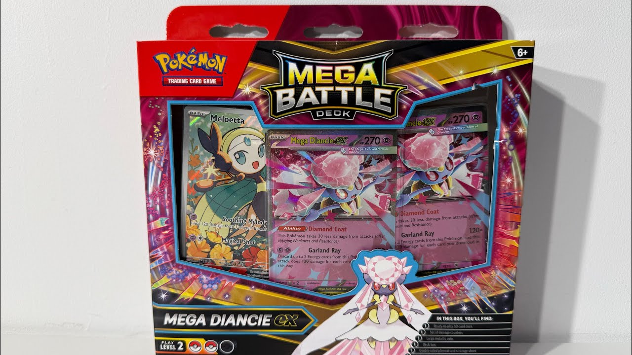 Pokémon TCG - Mega Diancie EX Battle Deck Opening