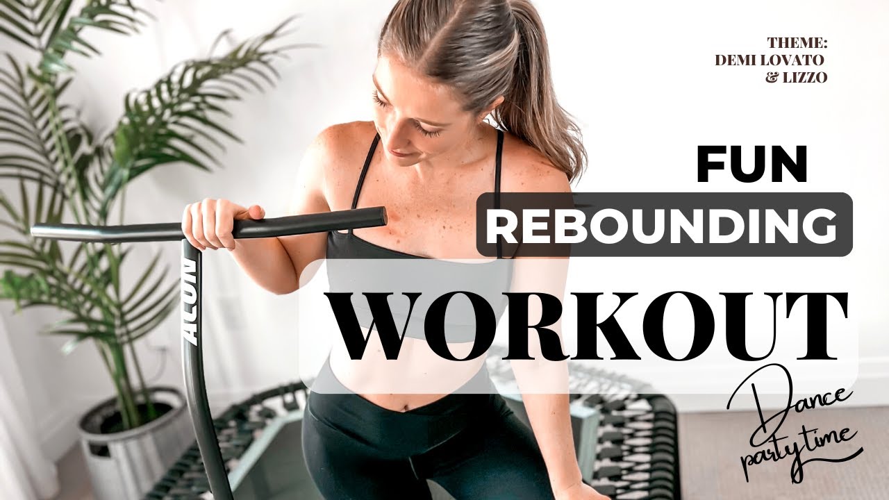 15 Minute Rebounder Workout - Demi Lovato vs Lizzo Dance Party