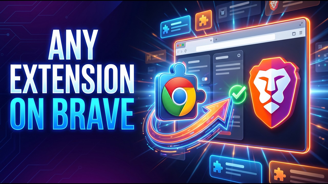 How to Install ANY Chrome Extension on Brave Browser