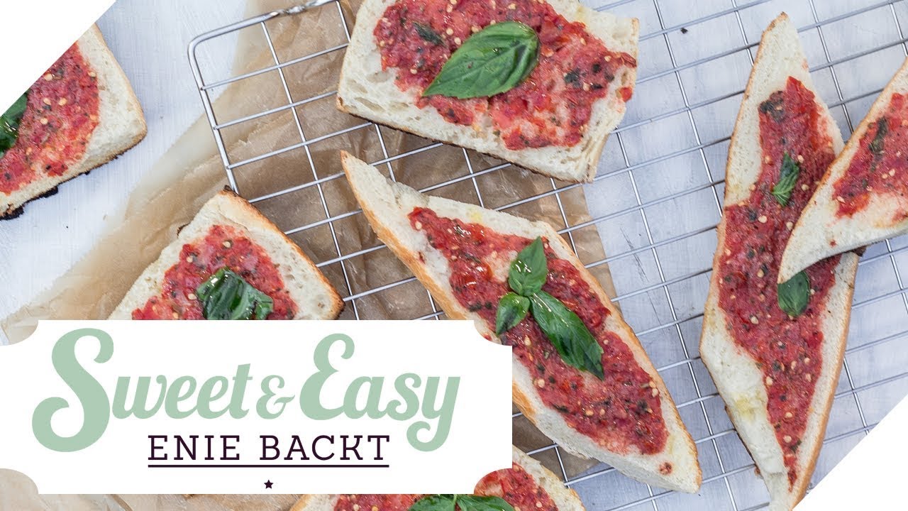 Spanisches Bruschetta vom Grill | Sweet & Easy - Enie backt | sixx