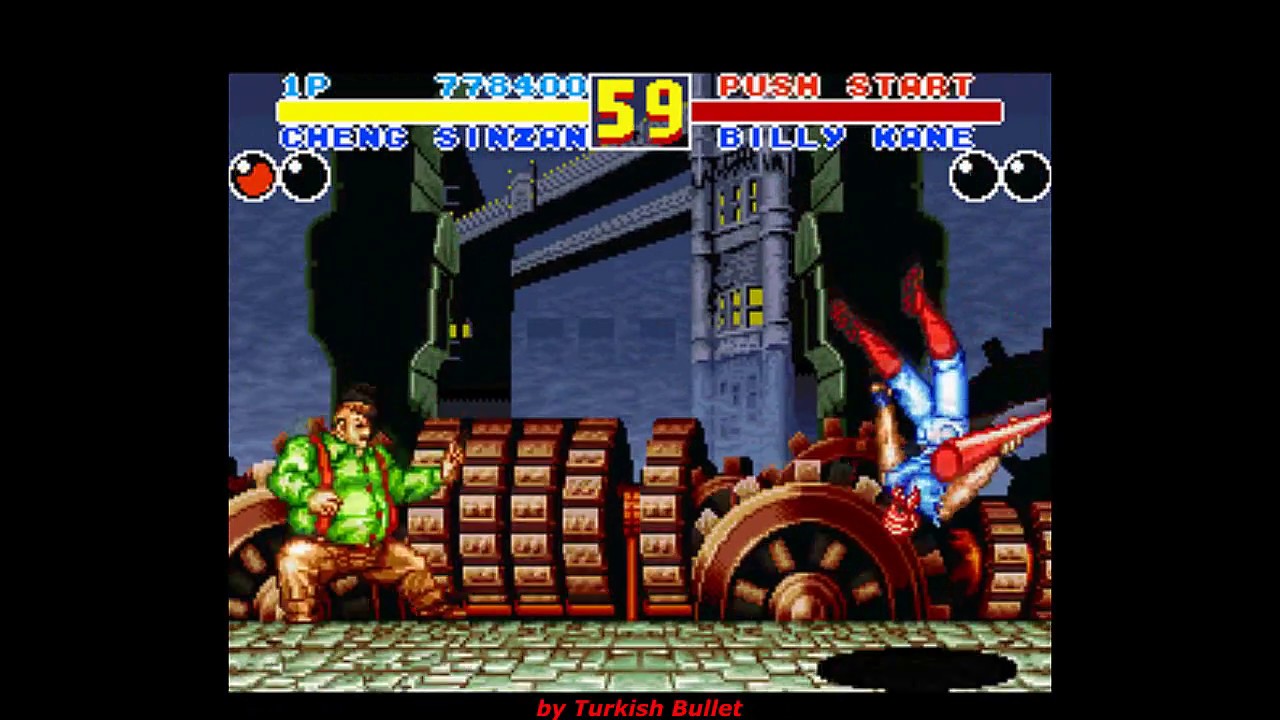 Fatal Fury 2 (Super Nintendo) - (Longplay - Cheng Sinzan | Level 8 Difficulty)