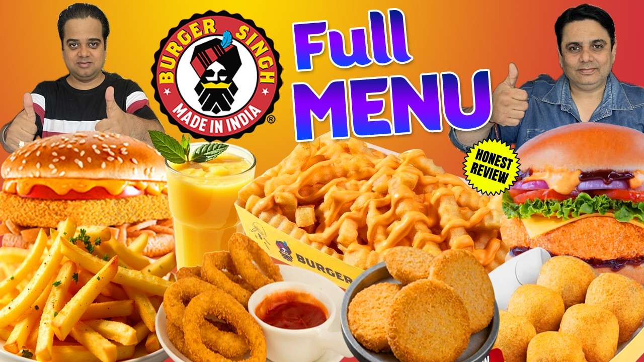Don’t Order from Burger Singh Before Watching This 😳 | Honest BurgerSingh Food Review ChatoraPoint