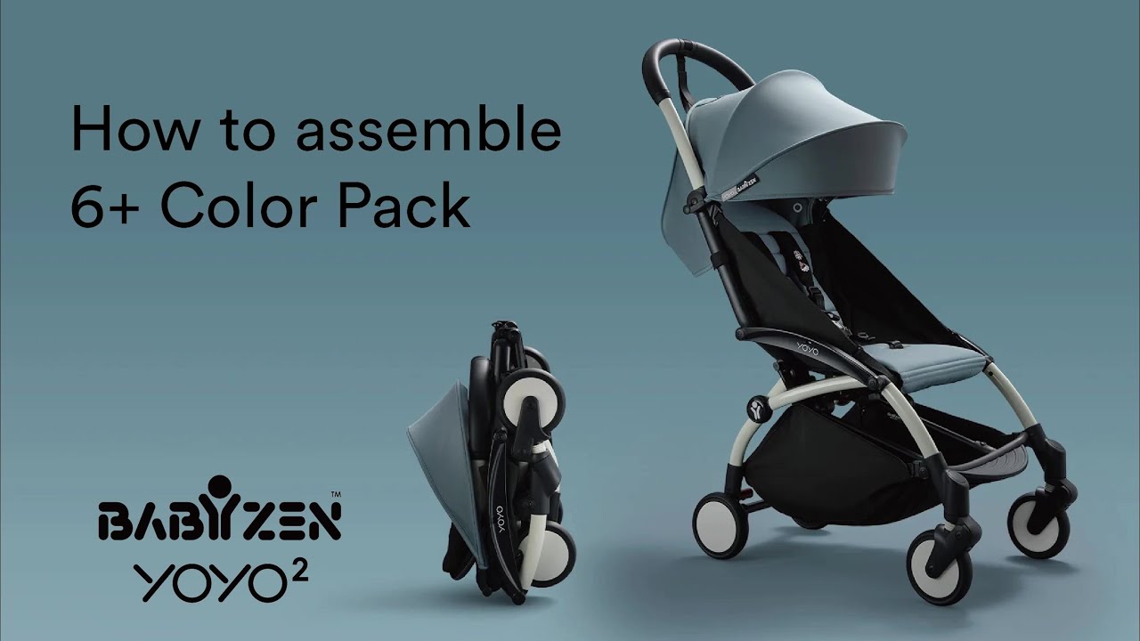 Stokke® YOYO® │6+ 顏色布件安裝影片