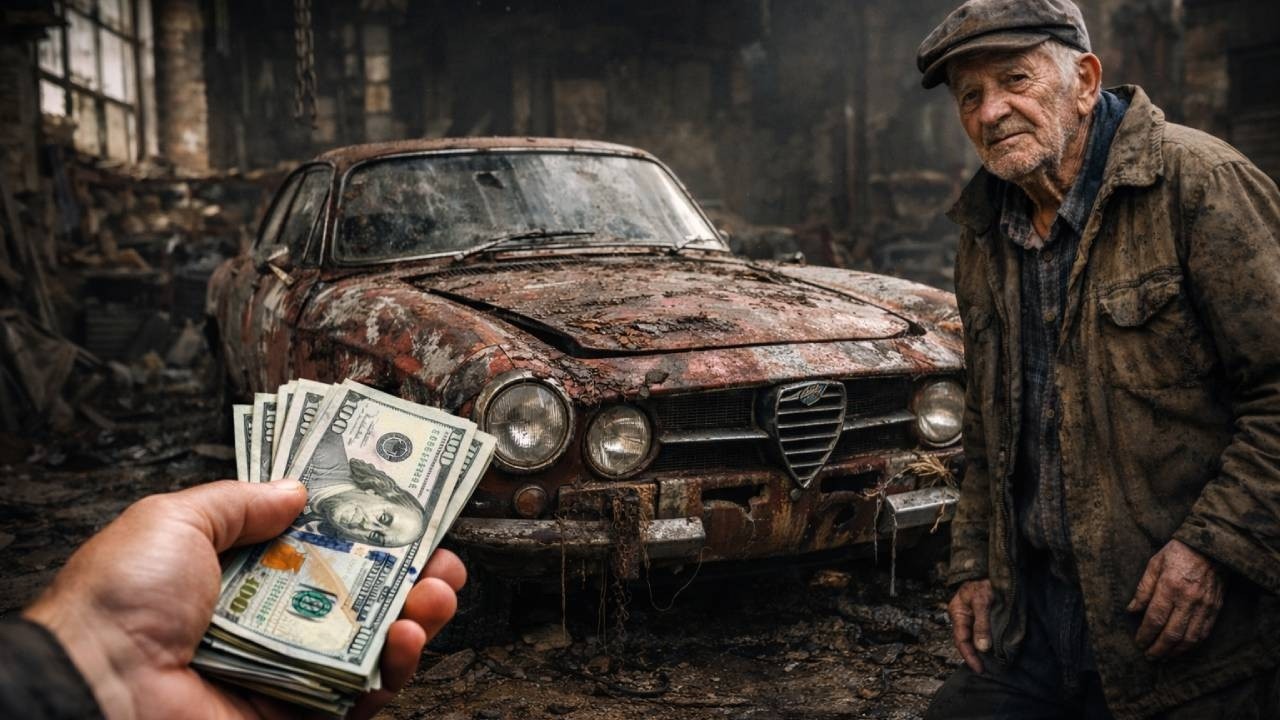 ASMR Car Restoration Rebuild of Alfa Romeo Giulia Sprint GTA 1967from Abandoned Condition to Looking