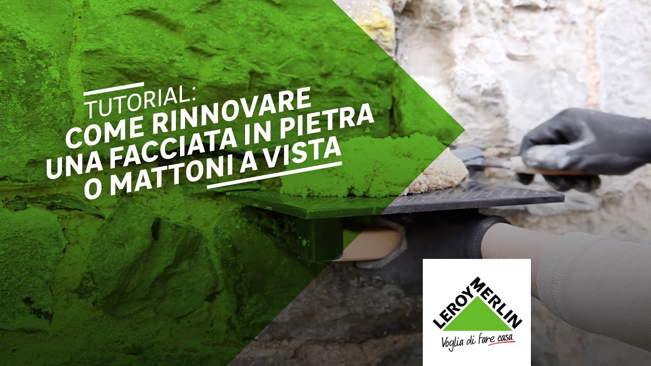Ristrutturare una facciata con pietra o mattoni a vista | Leroy Merlin