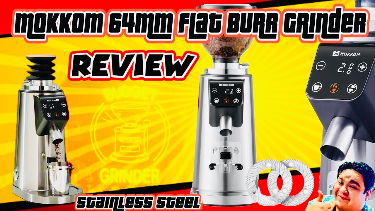Grinding on a Budget: MOKKOM 64mm Burr Grinder Performance Test! Espresso to Pour Over Steel Body