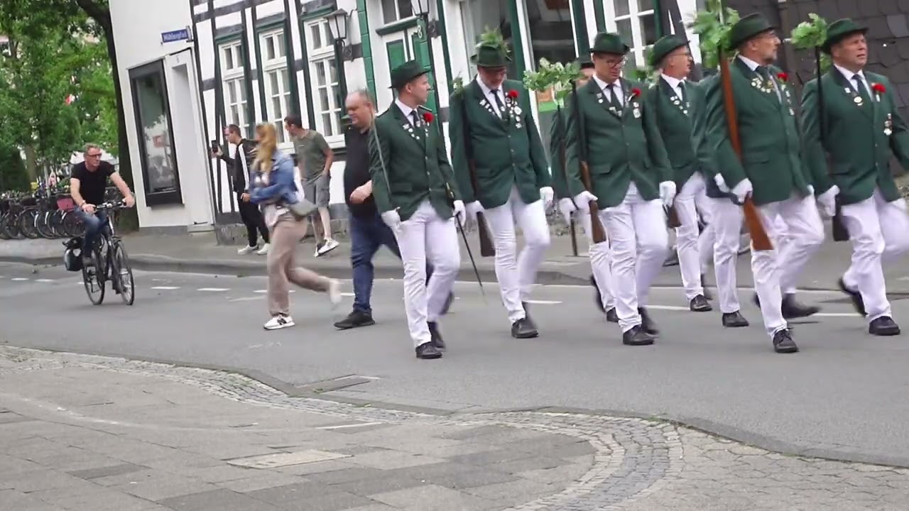 Schützenfest Lippstadt Stadtmitte 2025 Marsch Sonntag 06.07.2025